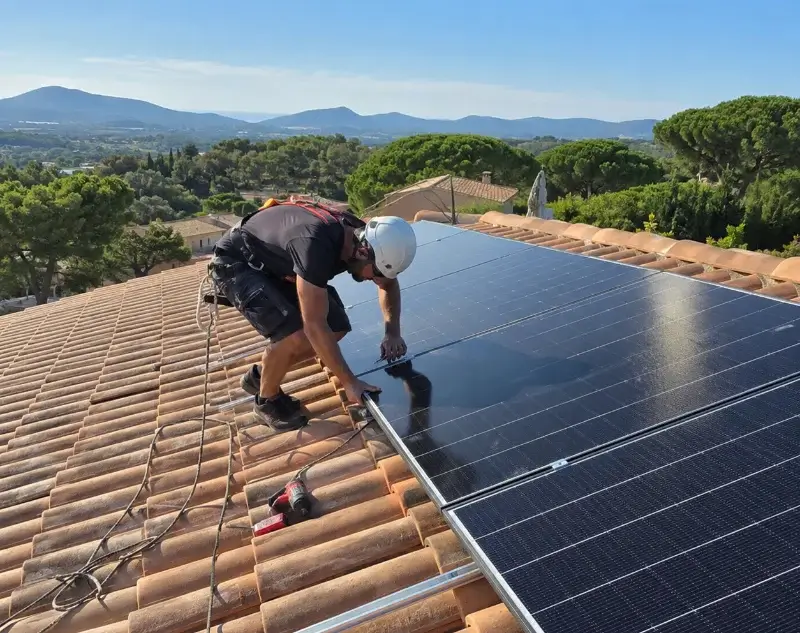 Installateur panneaux solaires Lieuran-lès-Béziers — pose photovoltaïque sur toiture